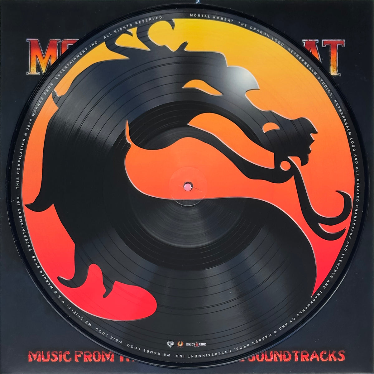 Mortal Kombat I & II (Music From The Arcade Game Soundtracks) (Picture Disc)