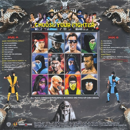Mortal Kombat I & II (Music From The Arcade Game Soundtracks) (Scorpion Yellow)