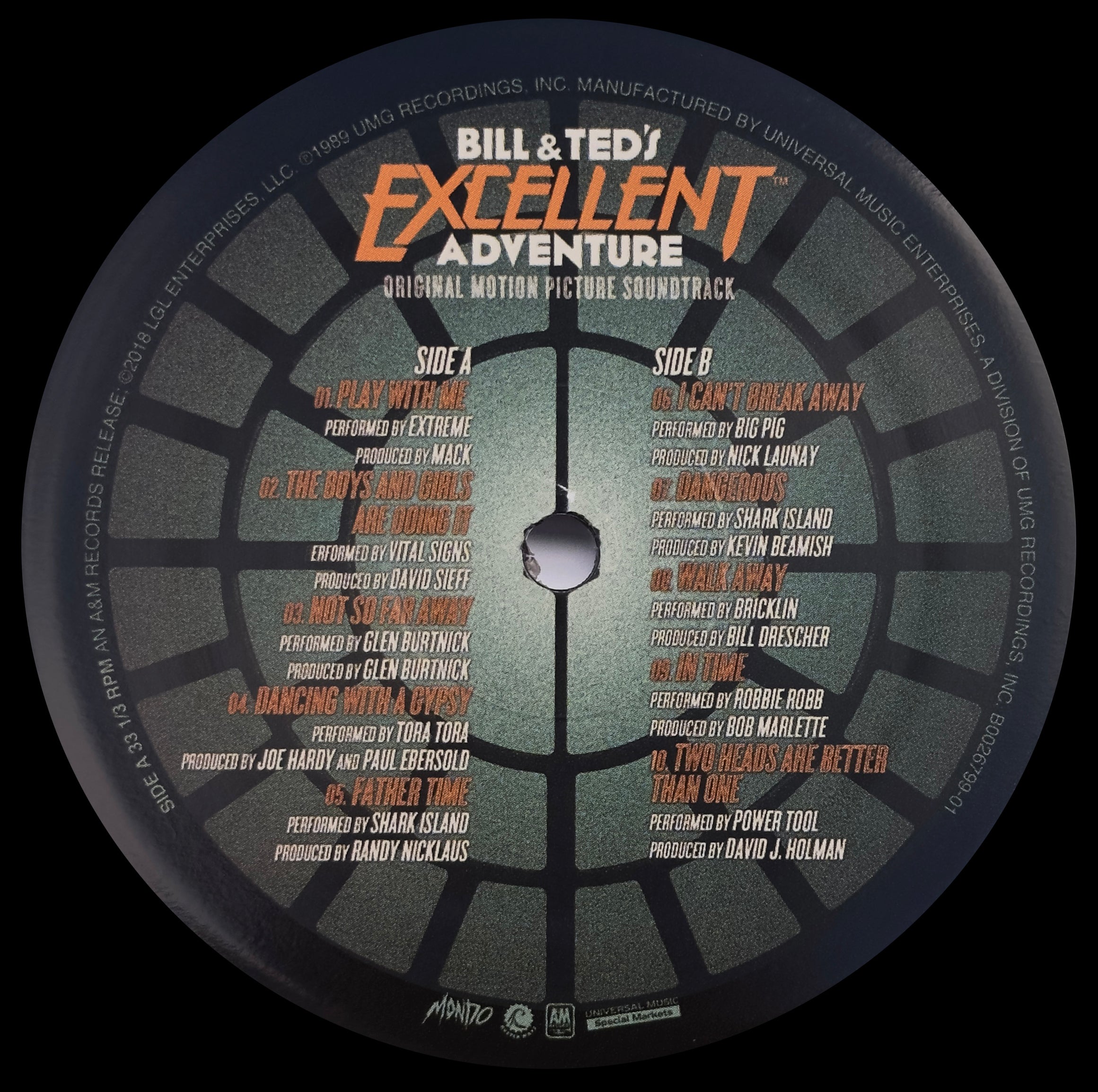 Bill & Ted's Excellent Adventure (Original Motion Picture Soundtrack)