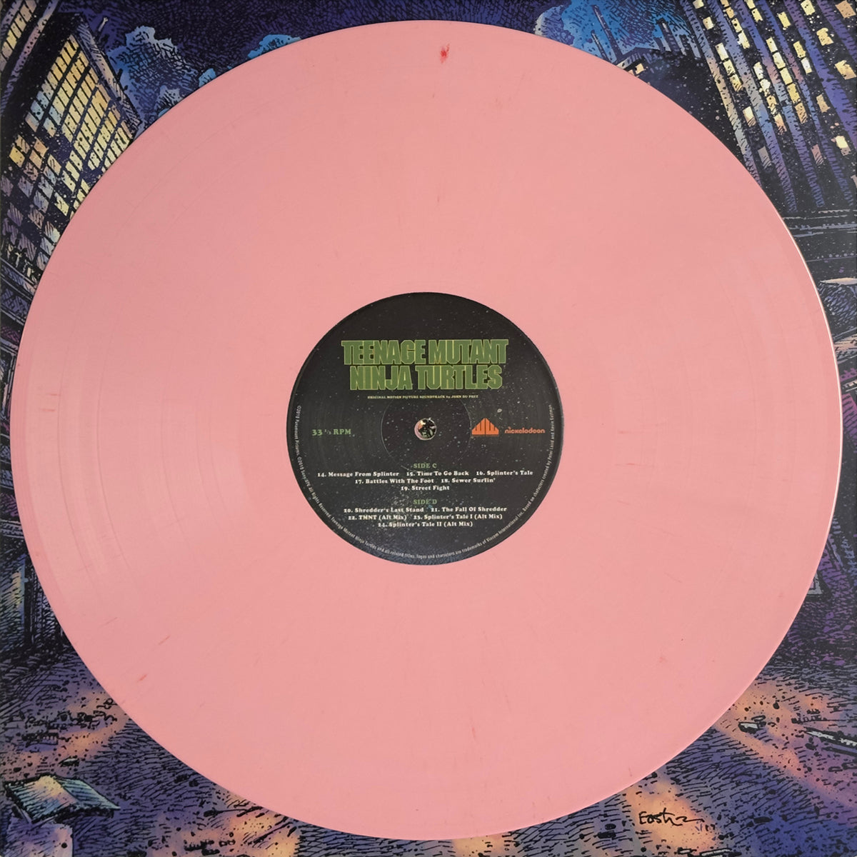 Teenage Mutant Ninja Turtles (Yellow And Pink Vinyl)