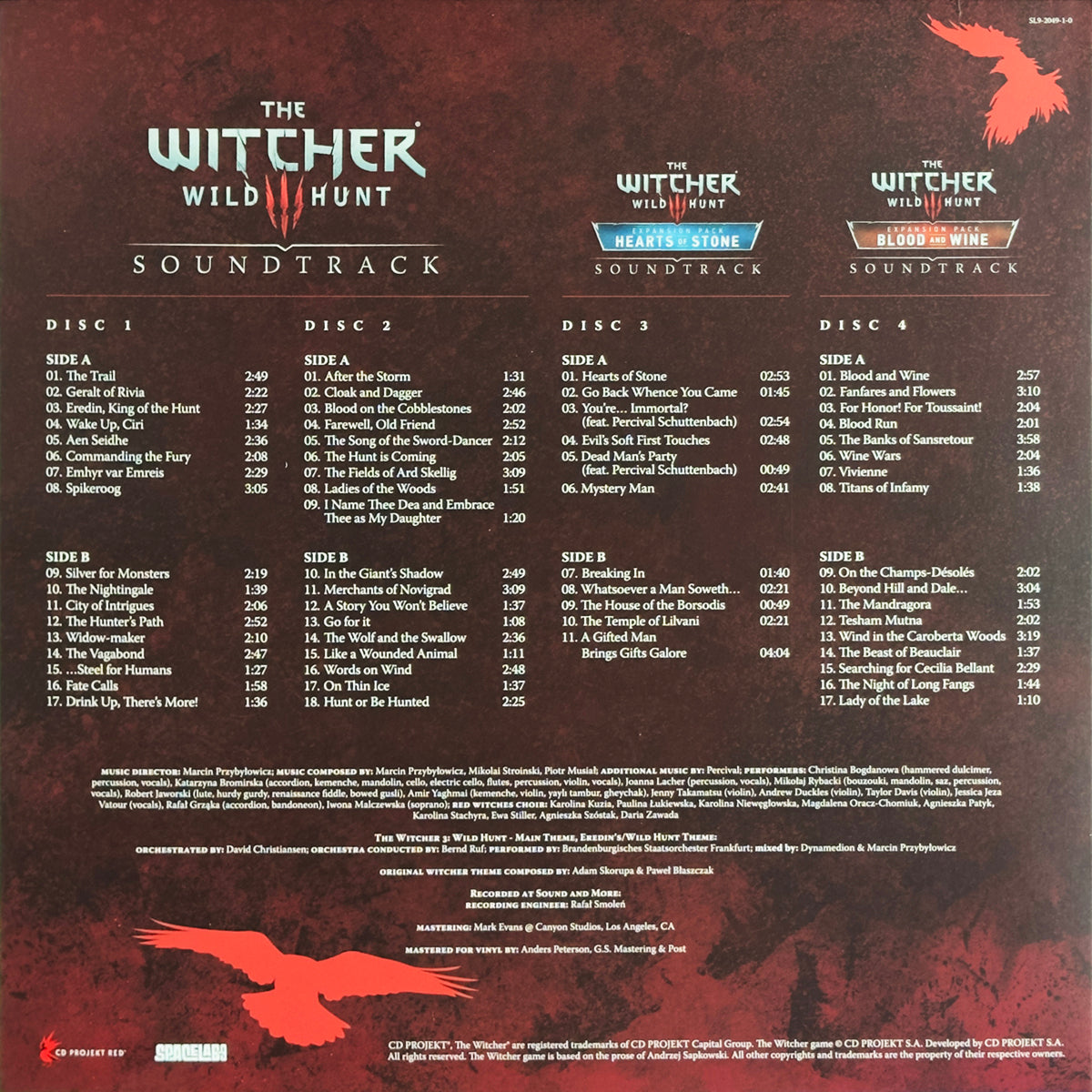 The Witcher 3 (Wild Hunt Soundtrack)