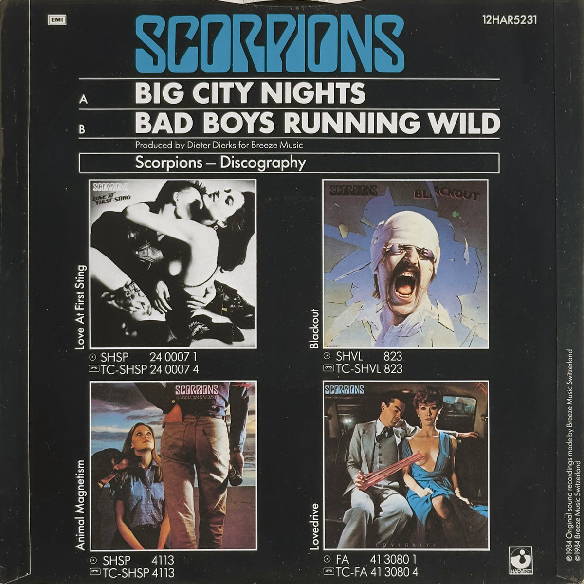 Big City Nights / Bad Boys Running Wild