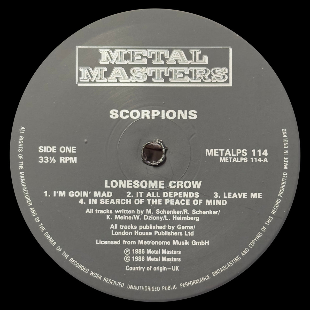 Lonesome Crow (Alternate Artwork)