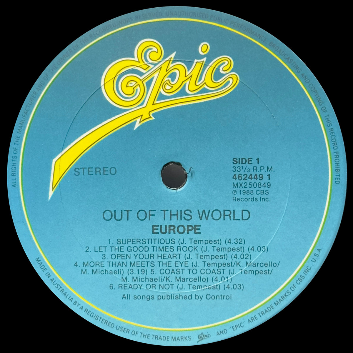 Out Of This World