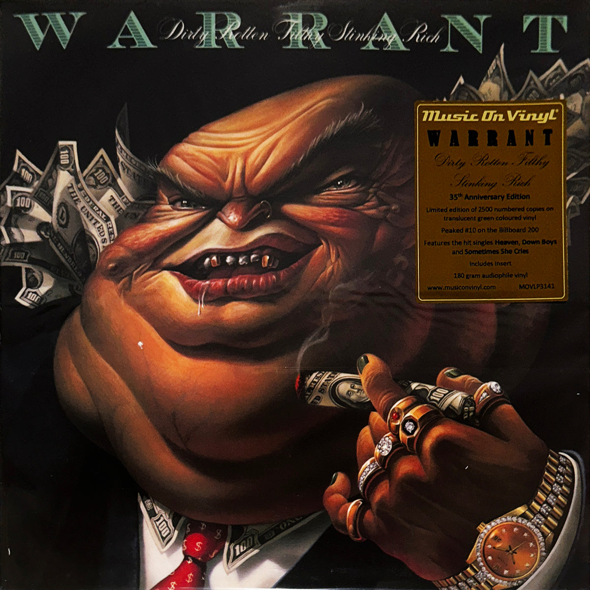 WARRANT Dirty Rotten Filthy Stinking Rich ウォレント マネー