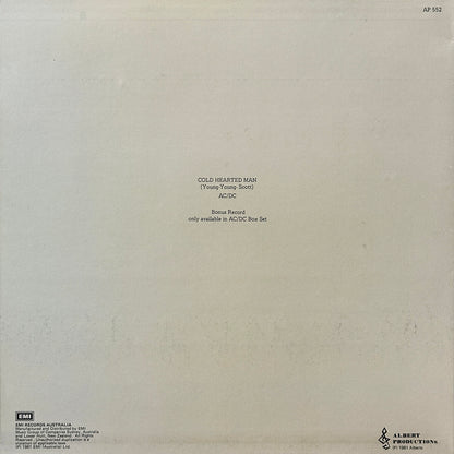 Cold Hearted Man (Bonus Record from the Vol. 1 Box Set)