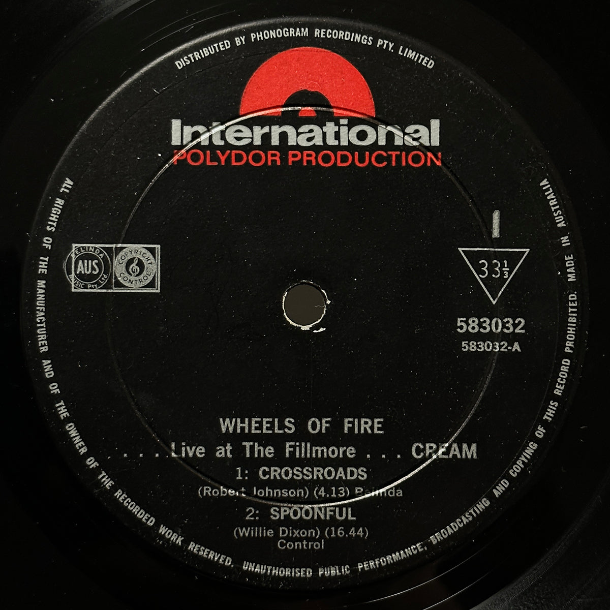 Wheels Of Fire (Live At The Fillmore)