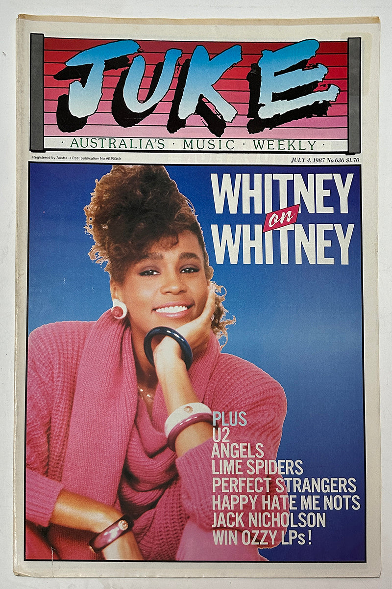 Juke - 4th July 1987 - Issue #636 - Whitney Houston On Cover