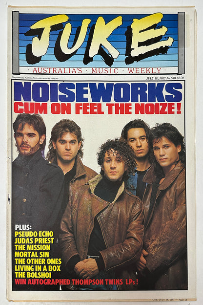 Juke - 18 July 1987 - Issue #638 - Noiseworks On Cover