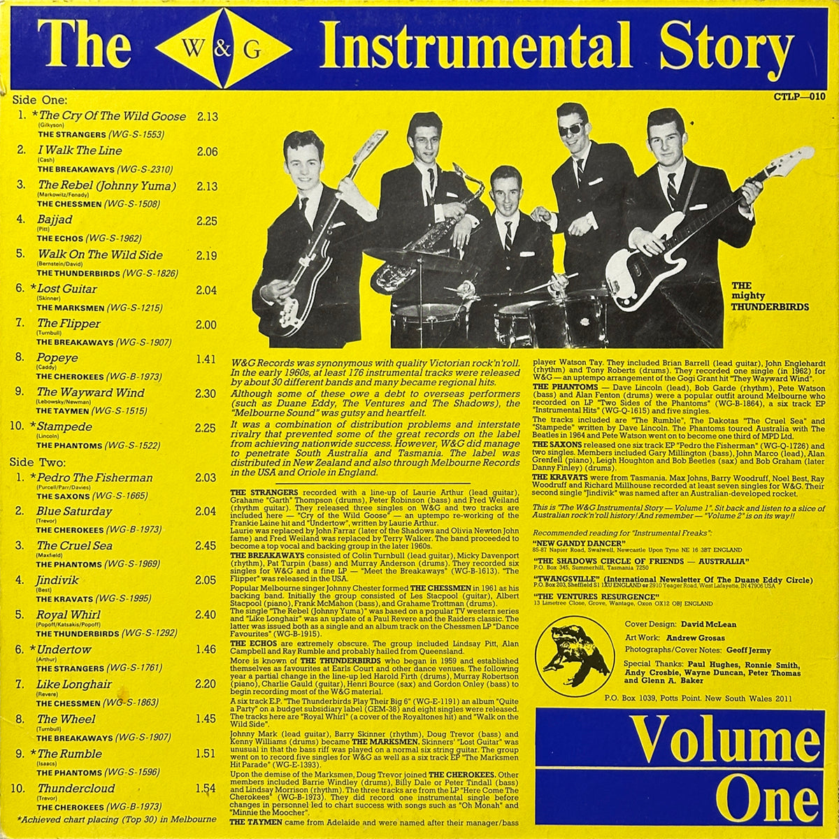 The W & G Instrumental Story Volume One