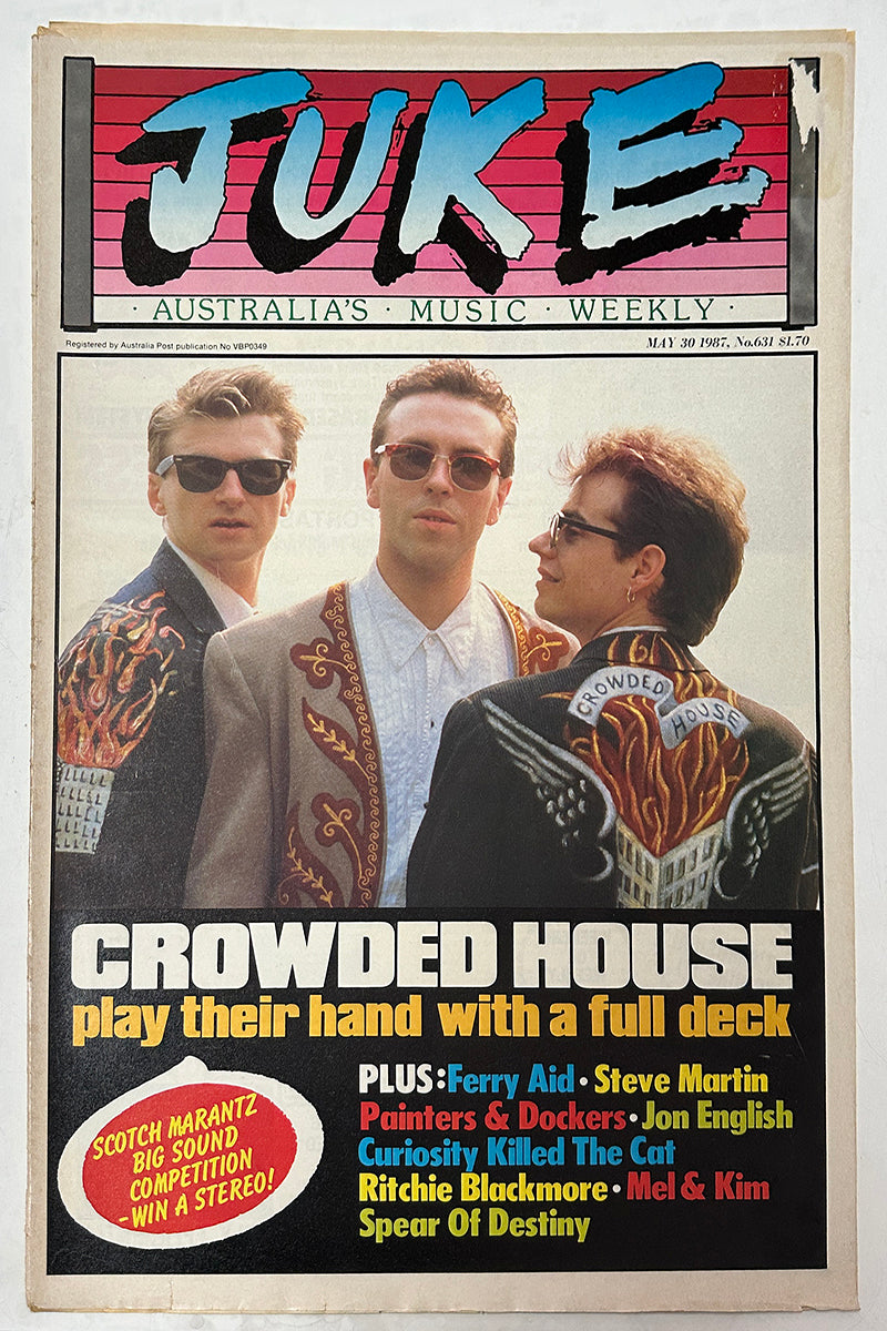 Juke - 30th May 1987 - Issue #631 - Crowded House On Cover