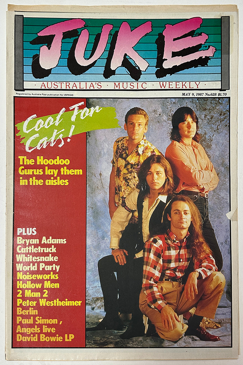 Juke - 9th May 1987 - Issue #628 - Hoodoo Gurus On Cover