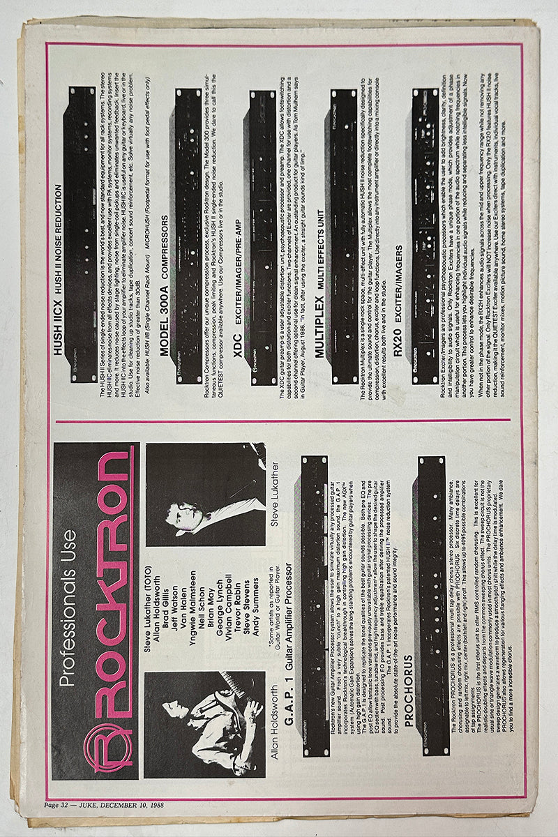 Juke - 10th December 1988 - Issue #711 - Noiseworks On Cover