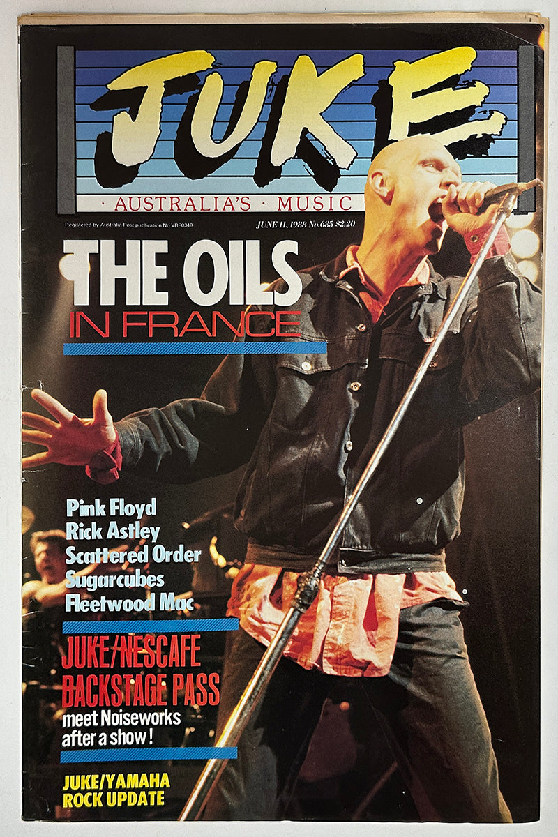 Juke - 11th Juke 1988 - Issue #685 - Peter Garret On Cover