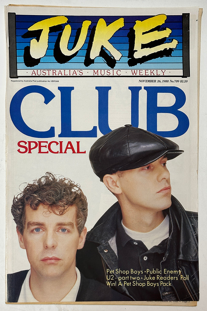 Juke - 26th November 1988 - Issue #709 - Pet Shop Boys On Cover