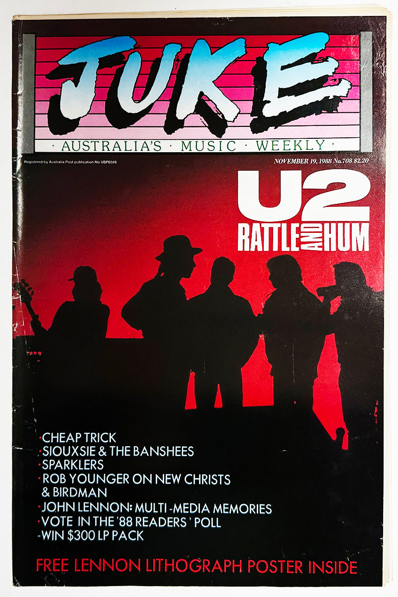 Juke - 19 November 1988 - Issue #708 - U2 On Cover