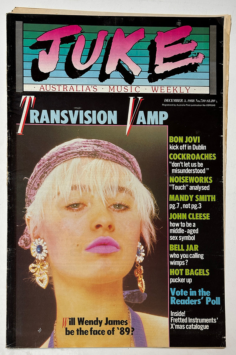 Juke - 3rd December 1988 - Issue #710 - Wendy James On Cover