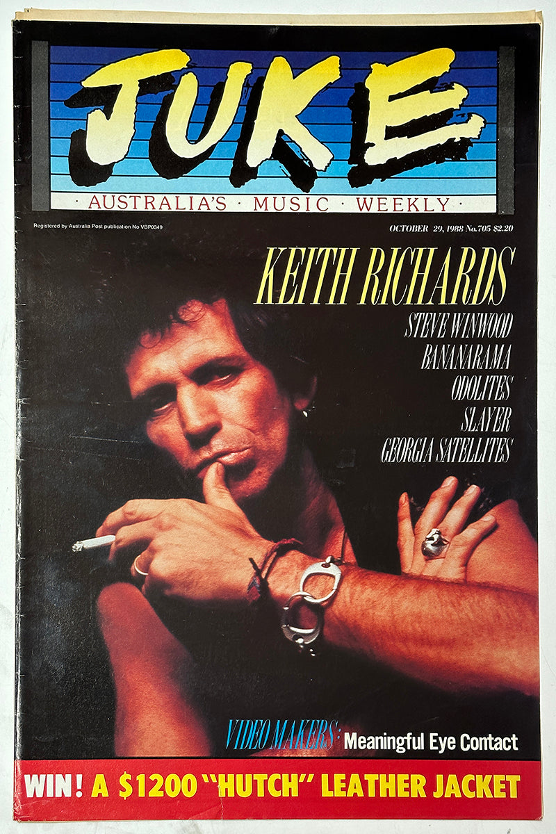 Juke - 29th October 1988 - Issue #705 - Keith Richards On Cover