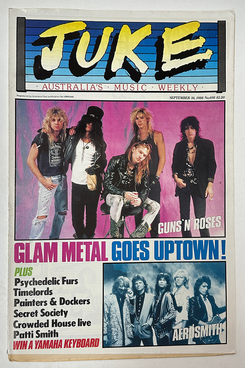 Juke - 10th September 1988 - Issue #698 - Guns &#39;N&#39; Roses On Cover