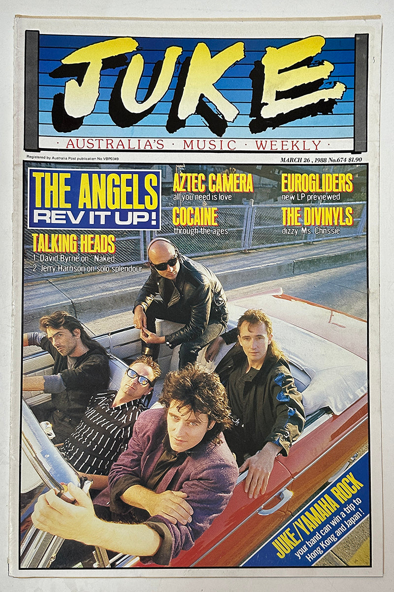 Juke - 26th March 1988 - Issue #674 - The Angels On Cover