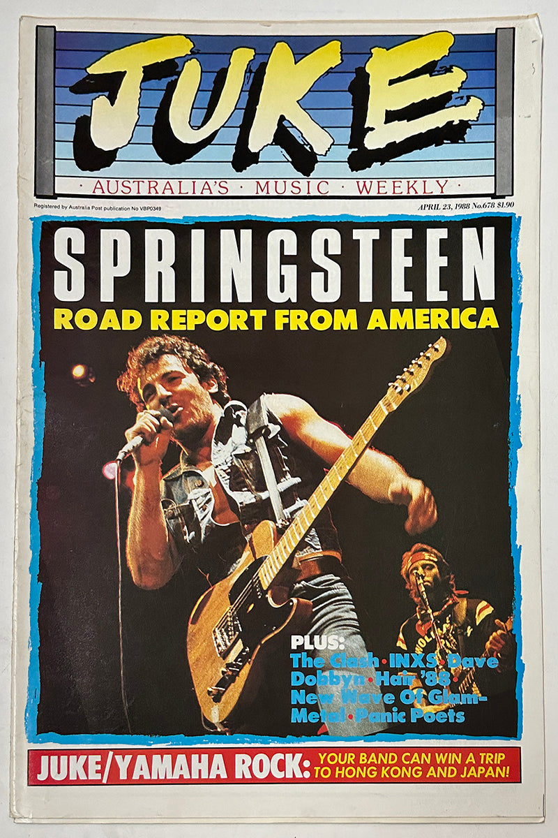 Juke - 23rd April 1988 - Issue #678 - Bruce Springsteen On Cover – Rare ...