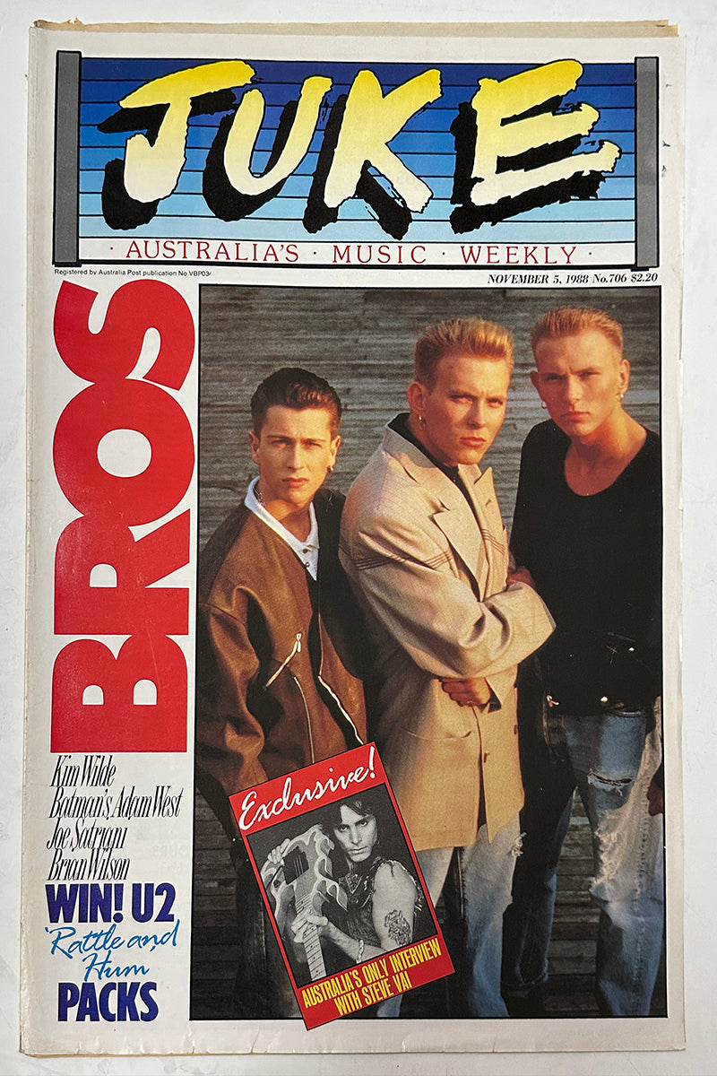 Juke - 5th November 1988 - Issue #706 - Bros On Cover