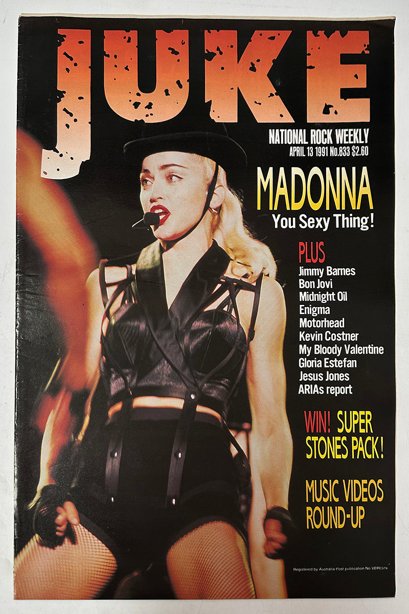 Juke - 13th April 1991 - Issue #833 - Madonna On Cover