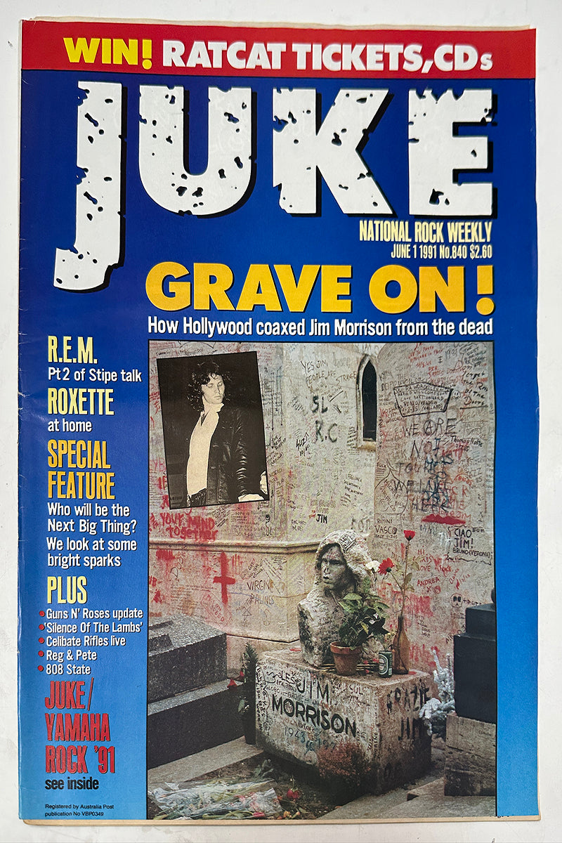 Juke - 1st June 1991 - Issue #840 - Jim Morrison On Cover