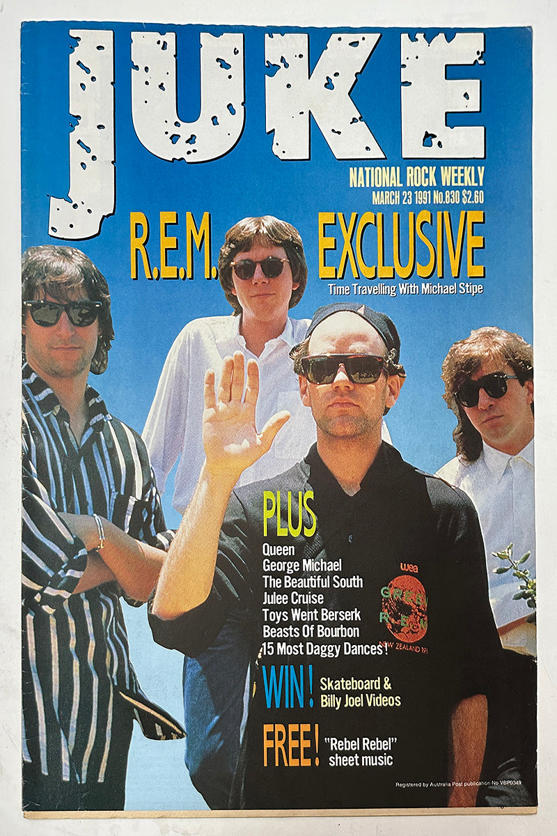 Juke - 23rd March 1991 - Issue #830 - R.E.M. On Cover