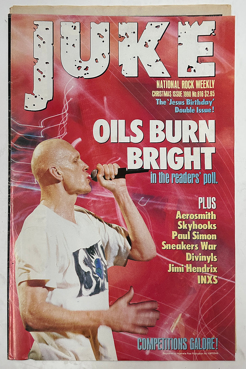 Juke - 25th December 1990 - Issue #816 - Peter Garrett On Cover