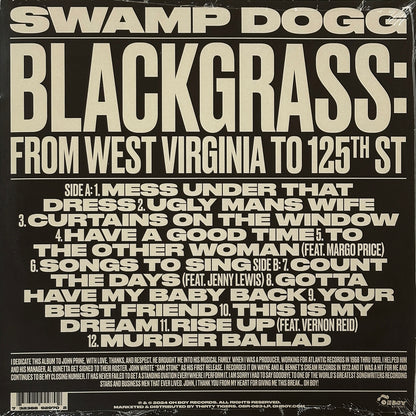 Blackgrass: From West Virginia To 125th St