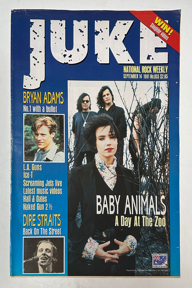Juke - 14th September 1991 - Issue #855 - Baby Animals On Cover
