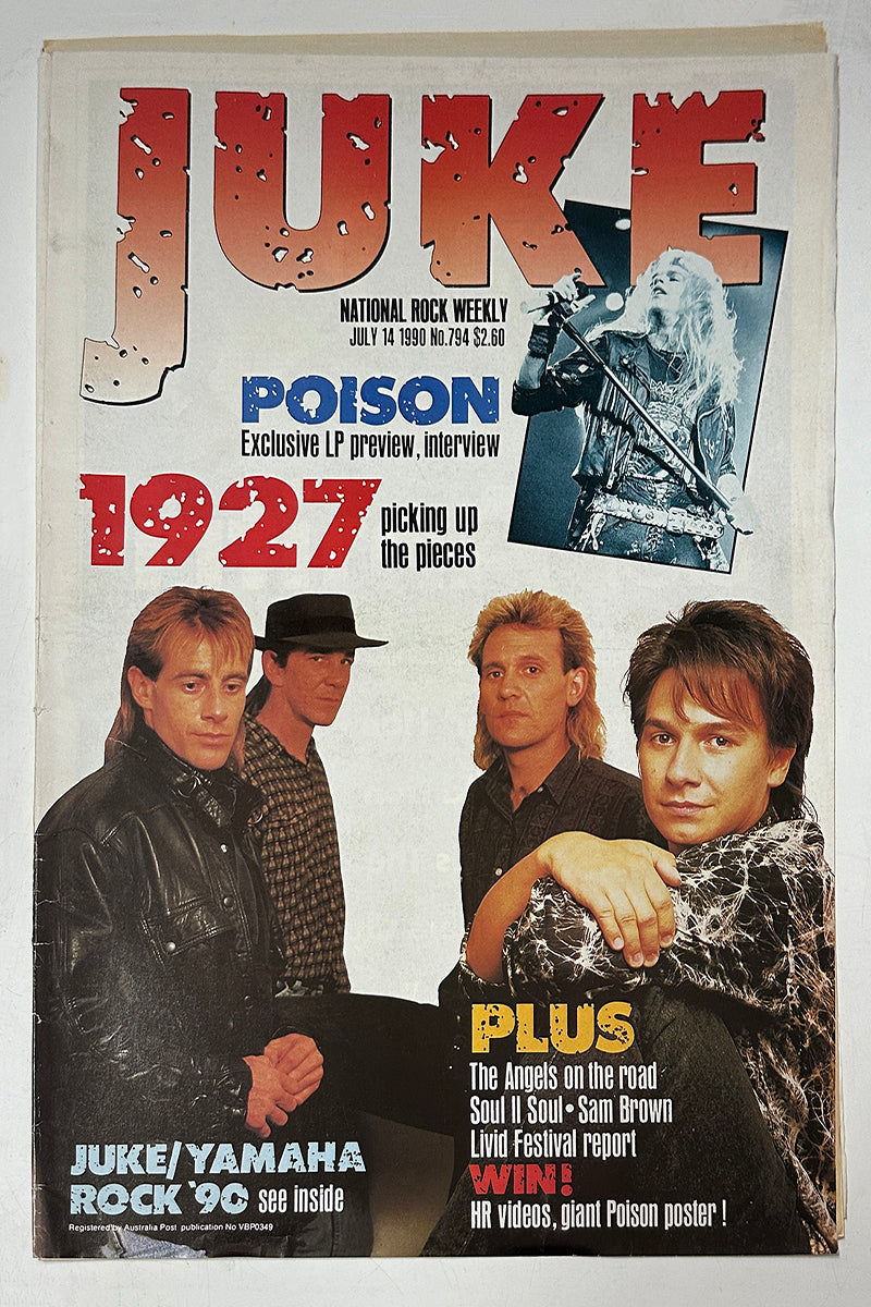 Juke - 14th July 1990 - Issue #794 - 1927 On Cover