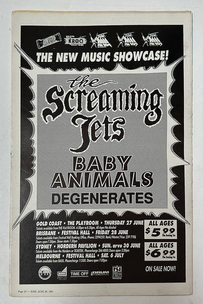 Juke - 28 June 1991 - Issue #844 - Baby Animals On Cover