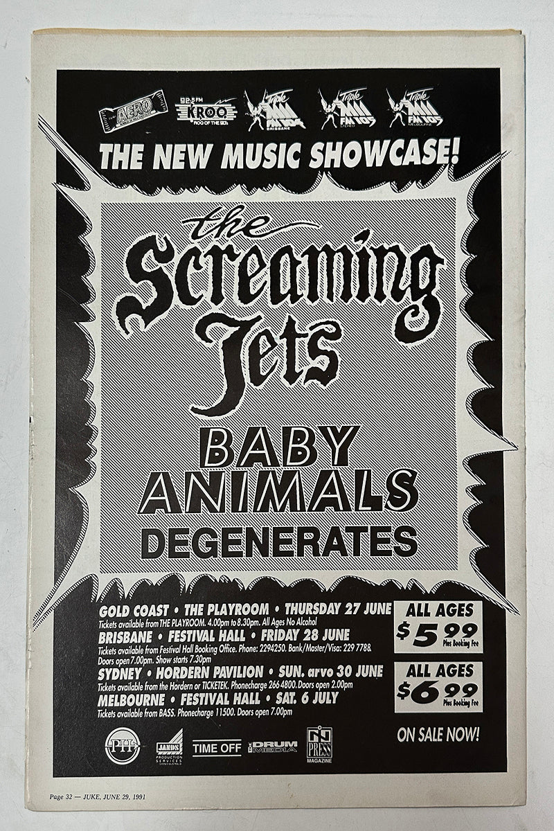 Juke - 28 June 1991 - Issue #844 - Baby Animals On Cover