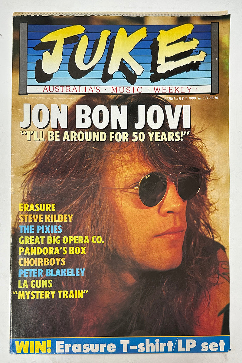 Juke - 3rd February 1990 - Issue #771 - Jon Bon Jovi On Cover