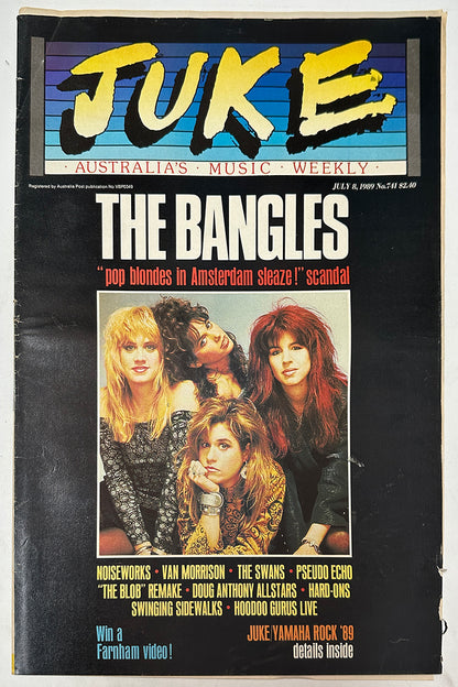 Juke - 8th July 1989 - Issue #741 - The Gangles On Cover