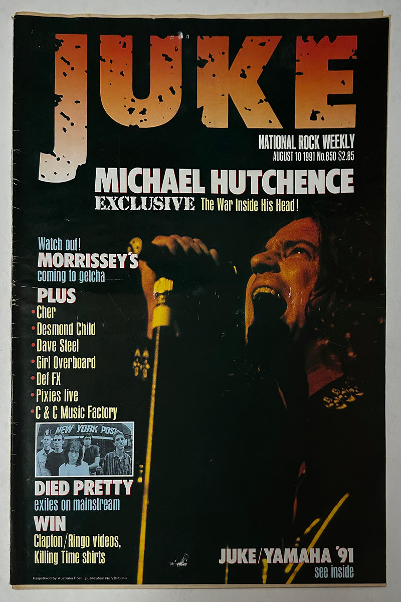 Juke - 10th August 1991 - Issue #850 - Michael Hutchence On Cover