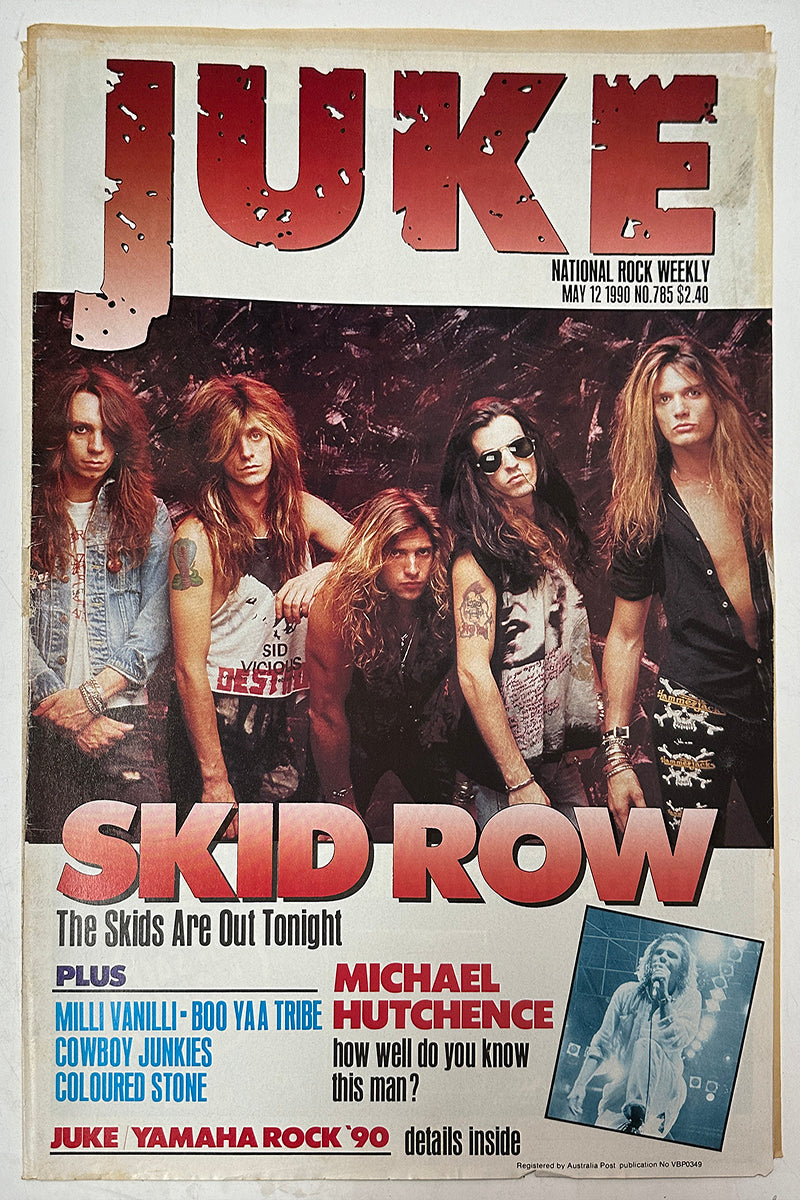 Juke - 12th May 1990 - Issue #785 - Skid Row On Cover