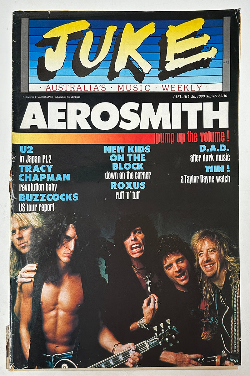 Juke - 20th January 1990 - Issue #769 - Aerosmith On Cover