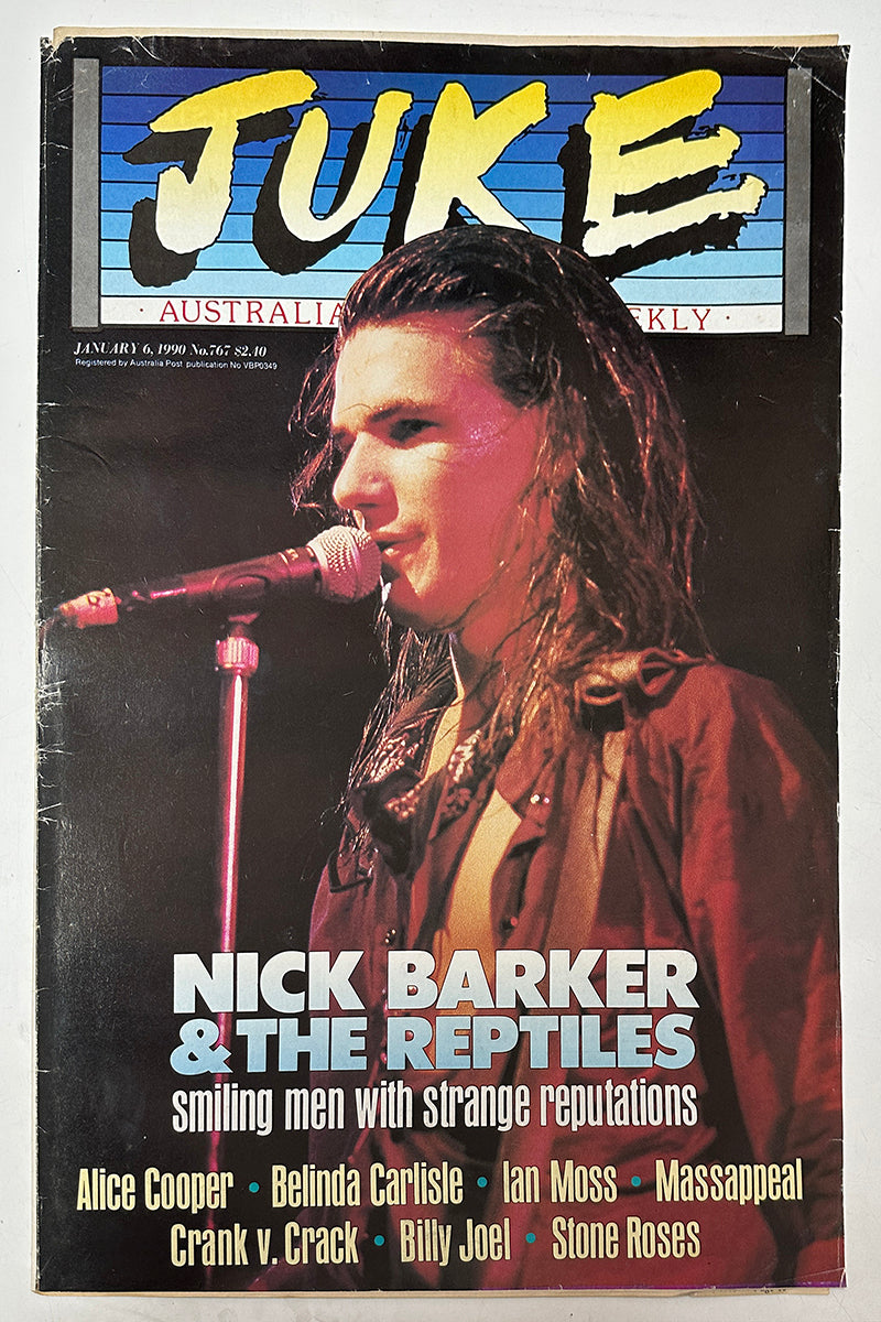 Juke - 6th January 1990 - Issue #767 - Nick Barker On Cover