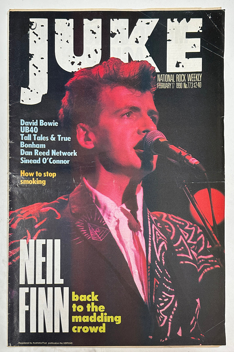Juke - 17th February 1990 - Issue #773 - Neil Finn On Cover
