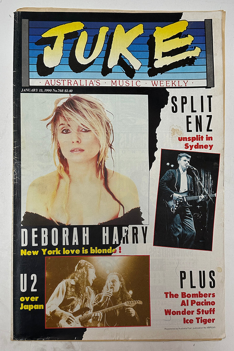 Juke - 13th January 1990 - Issue #768 - Deborah Harry On Cover