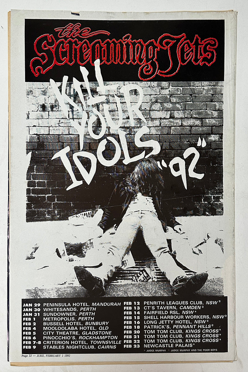 Juke - 1st February 1992 - Issue #875 - Kurt Cobain On Cover