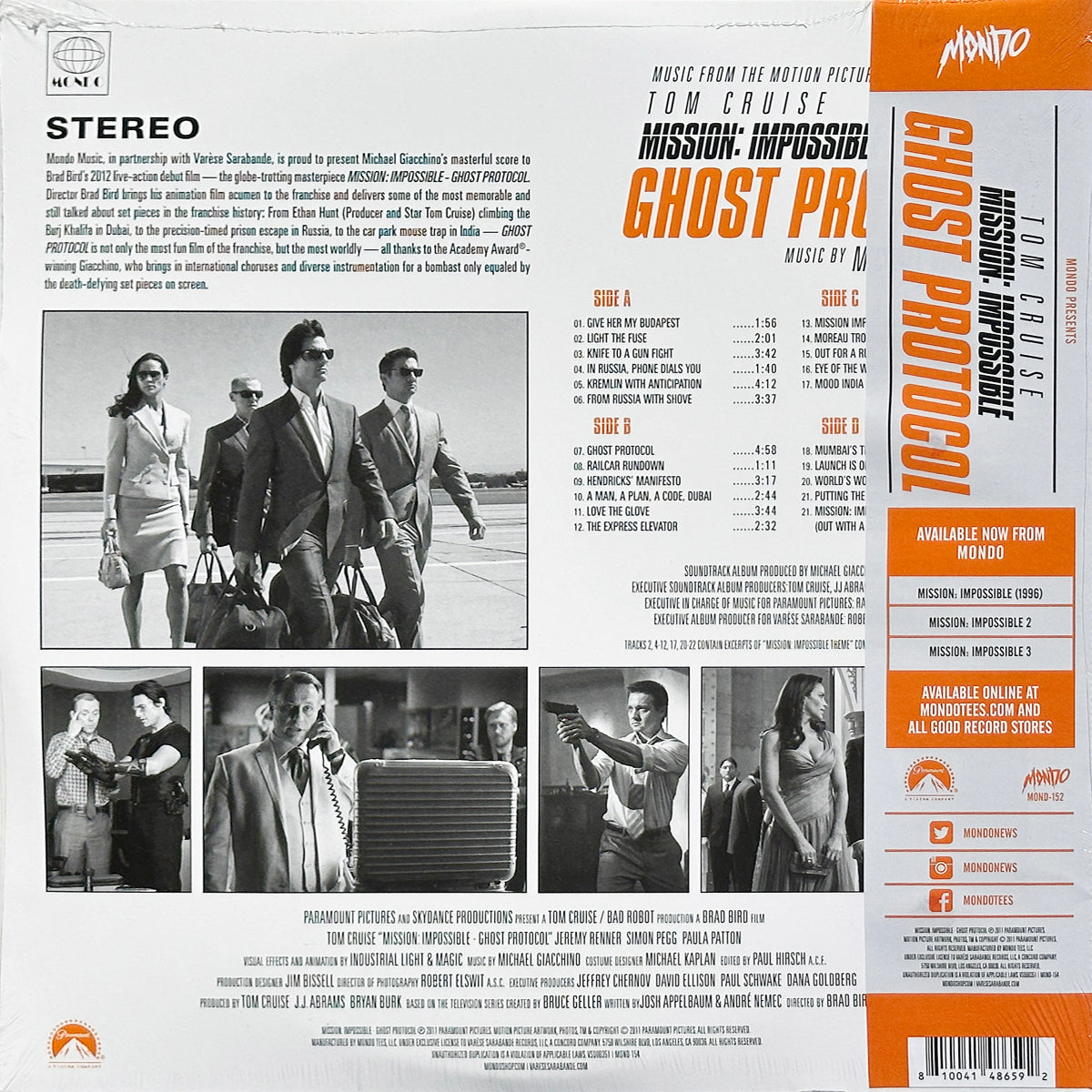 Music From The Motion Picture Mission: Impossible Ghost Protocol