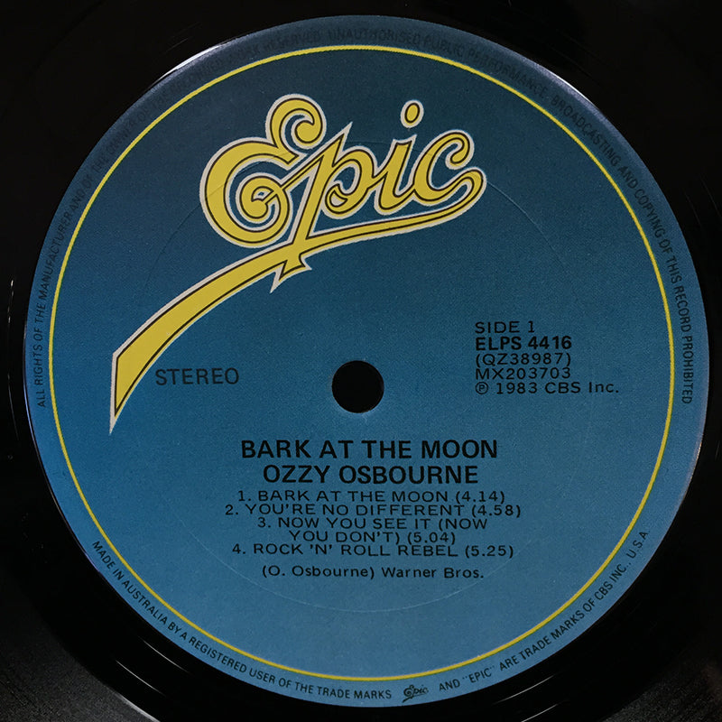 Bark At The Moon