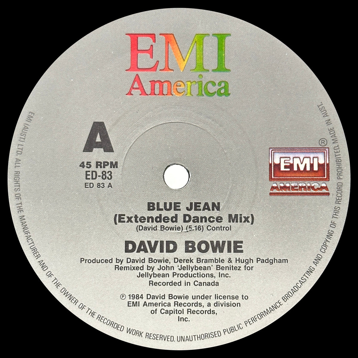 Blue Jean (Extended Dance Mix)