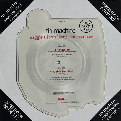 Maggie's Farm (Live) / Tin Machine
