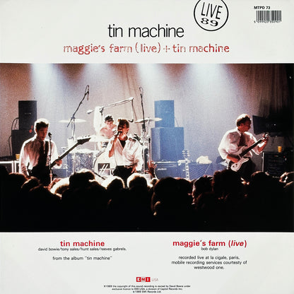 Maggie's Farm (Live) / Tin Machine