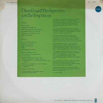 Diana Ross & The Supremes Join The Temptations
